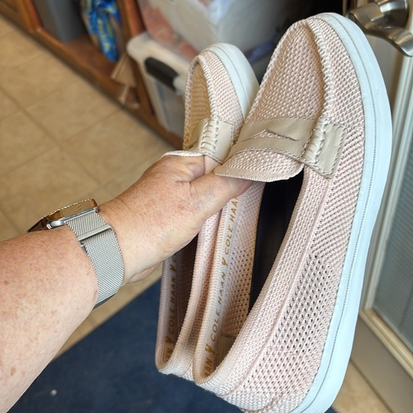 Cole Haan Pinch Penny Pale Pink 
Fabric Upper Women’s Loafer - Picture 10 of 10